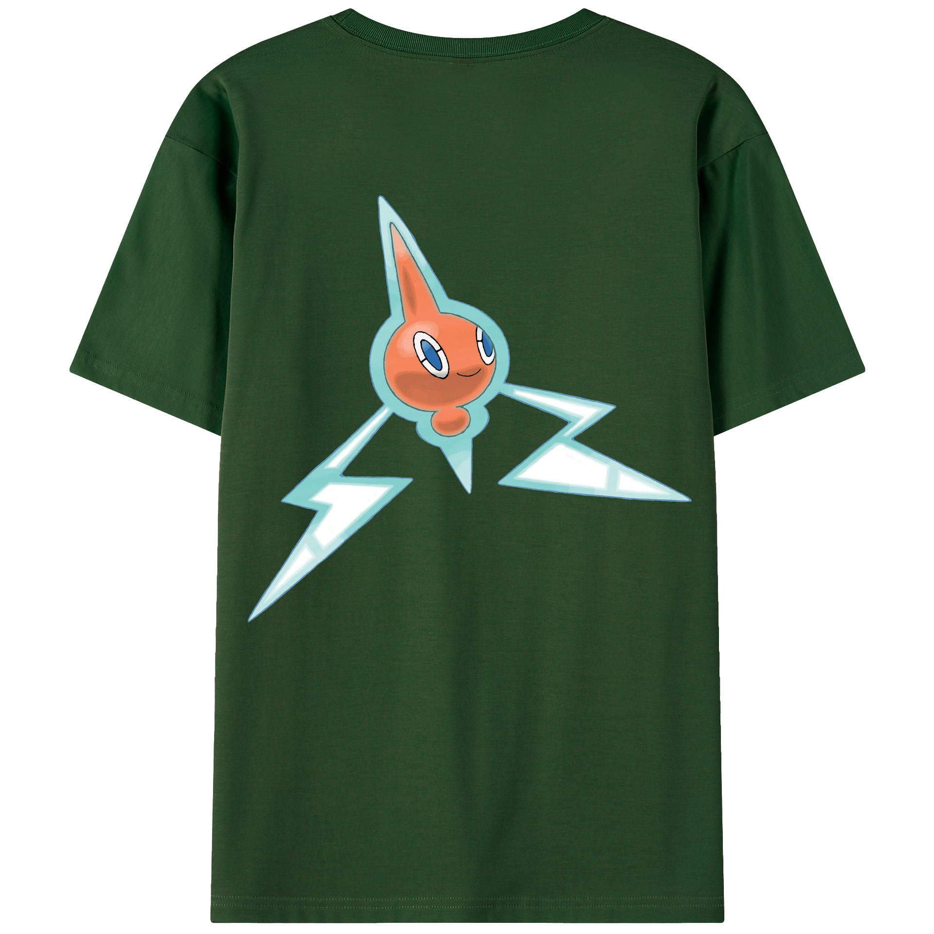 （画像用） ポケットモンスター Pokémon 綿100％半袖Tシャツ（背面プリント）